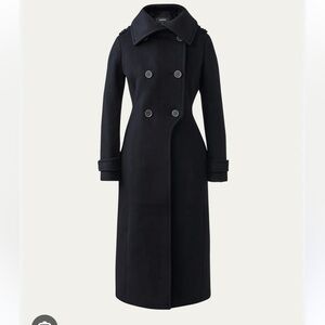 Mackage Elodie Coat in Navy